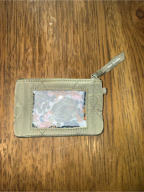 Vera Bradley Other - Vera Bradley Light Green Quilted ID Wallet with Zip